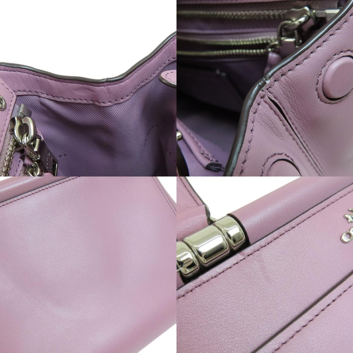 Coach 31918 Grace 2WAY Handbag Leather Ladies [Used] [COACH] 31918 7