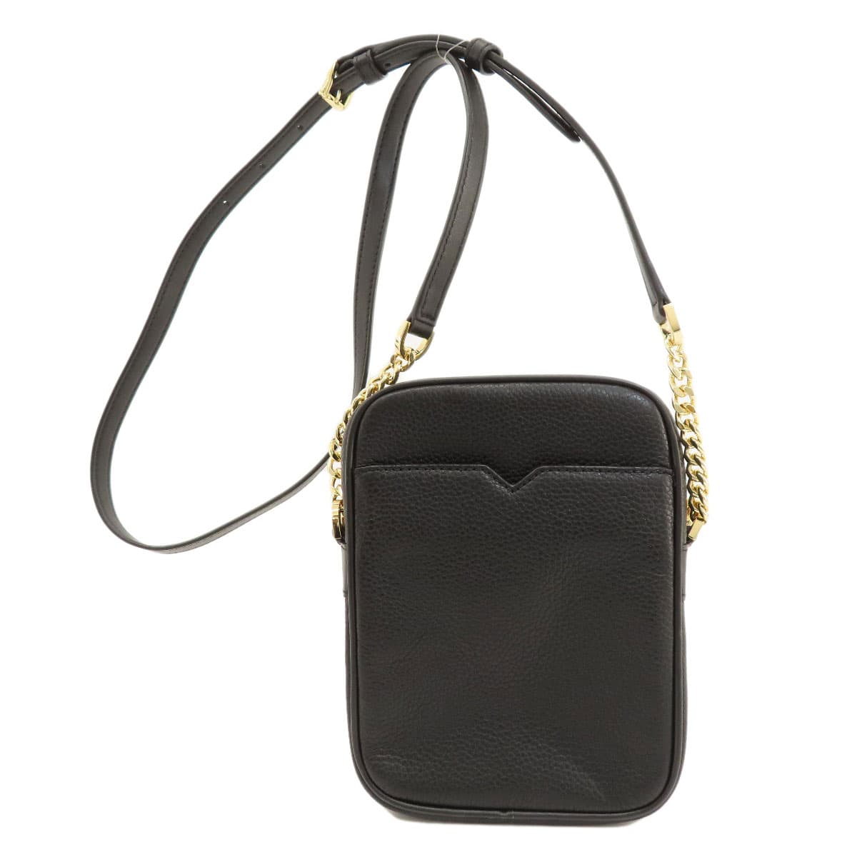 Michael Kors Logo Shoulder Bag Leather Women's [Used] [Michael Kors] 2