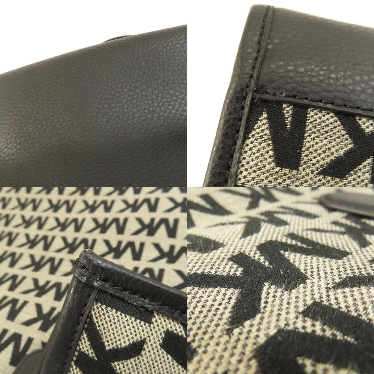 Michael Kors MK Signature Tote Bag Canvas Ladies [Used] [Michael Kors] 8