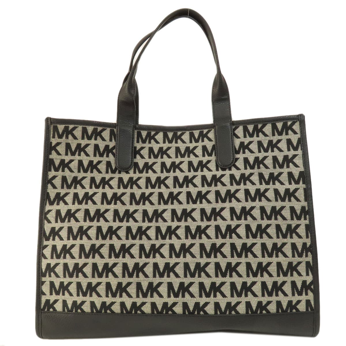 Michael Kors MK Signature Tote Bag Canvas Ladies [Used] [Michael Kors] 2