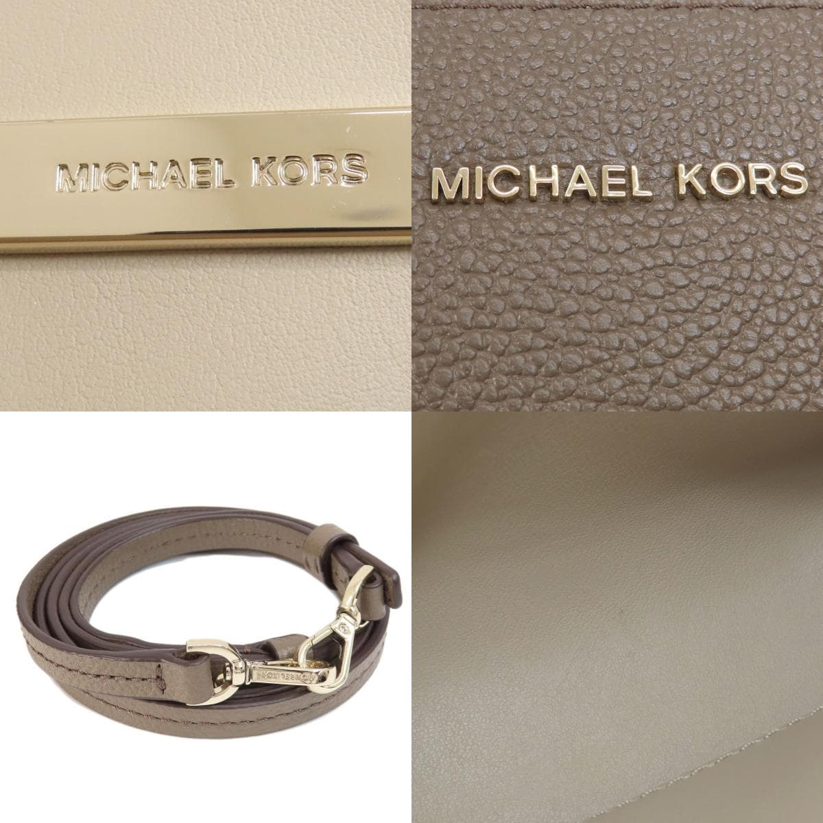 Michael Kors Logo Hardware 2WAY Handbag Leather Ladies [Used] [Michael Kors] 6