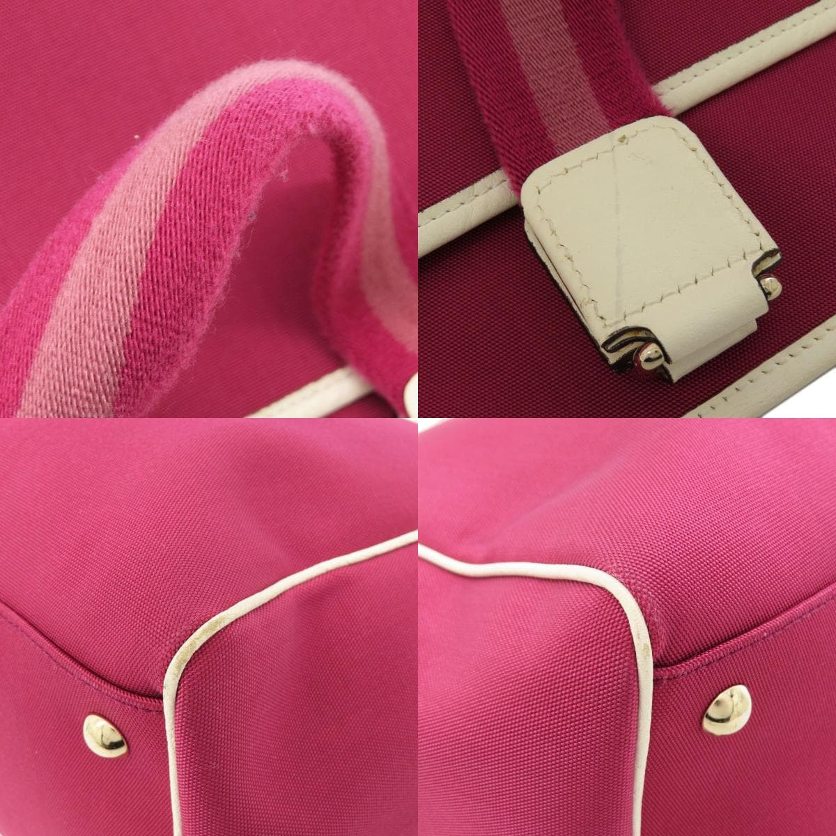 Gucci 264216 Outlet Tote Bag Nylon Canvas Ladies [Used] [GUCCI] 264216 9