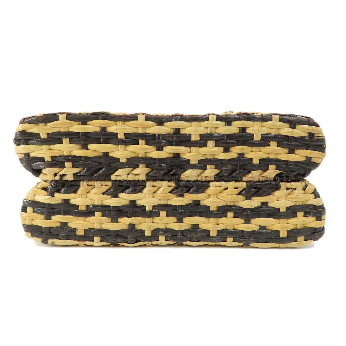 Kate Spade wicker bag tote bag metal/plant cord for ladies [used] [kate spade] 4