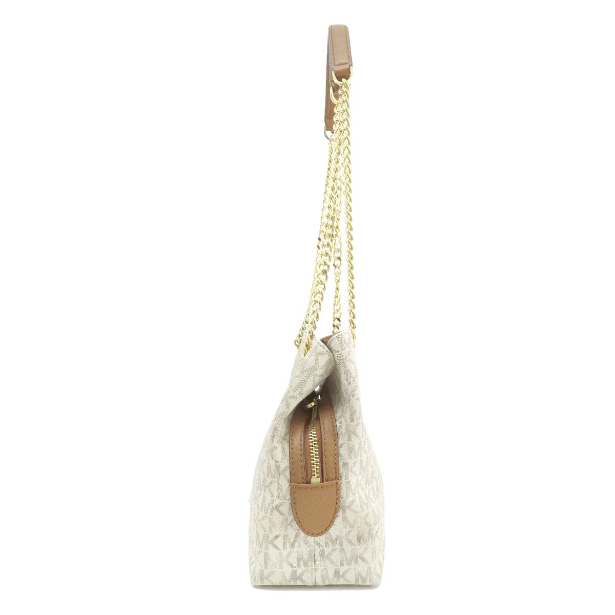 Michael Kors MK Signature Tote Bag Leather/Coated Canvas Women's [Used] [Michael Kors] 3