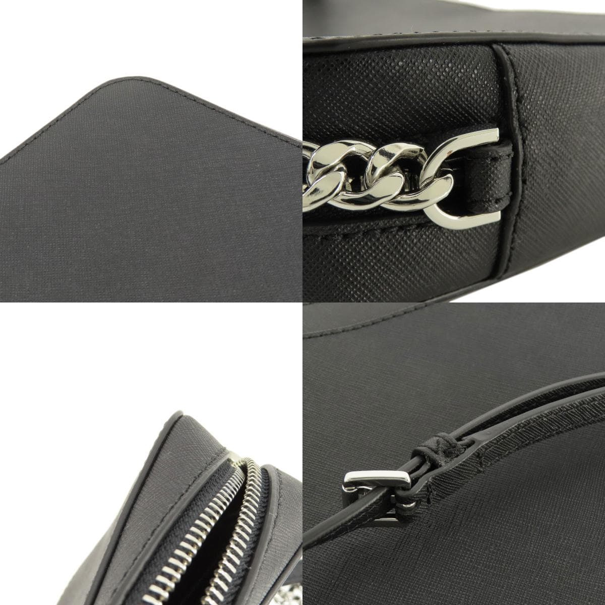 Michael Kors Logo Shoulder Bag Leather Women's [Used] [Michael Kors] 8