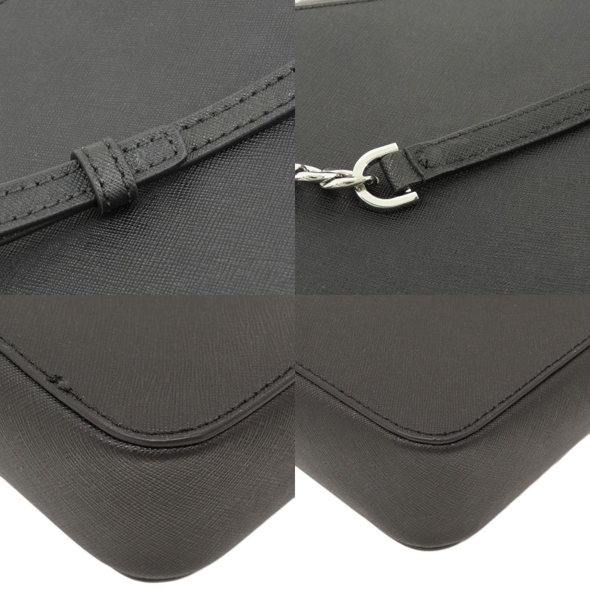 Michael Kors Logo Shoulder Bag Leather Women's [Used] [Michael Kors] 9