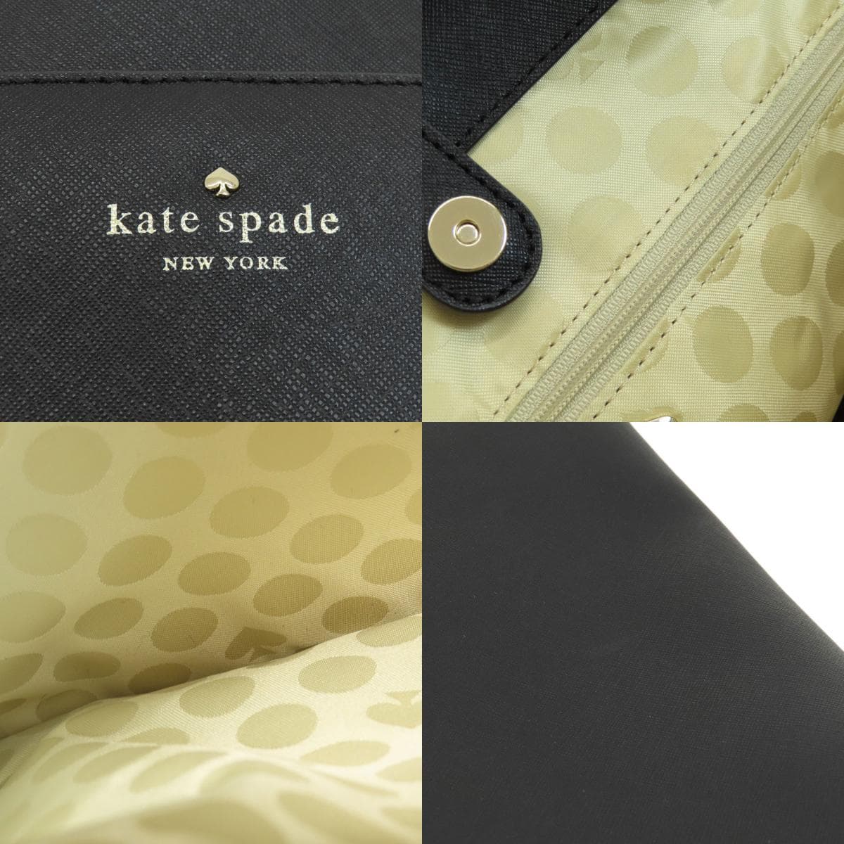 Kate Spade Logo Tote Bag Leather Ladies [Used] [kate spade] 7