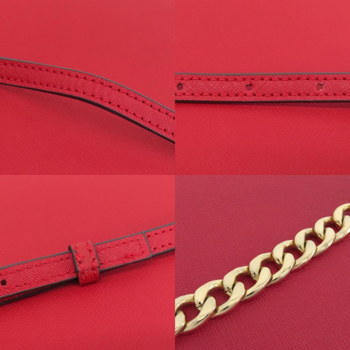 Michael Kors Logo Shoulder Bag Leather Women's [Used] [Michael Kors] 9