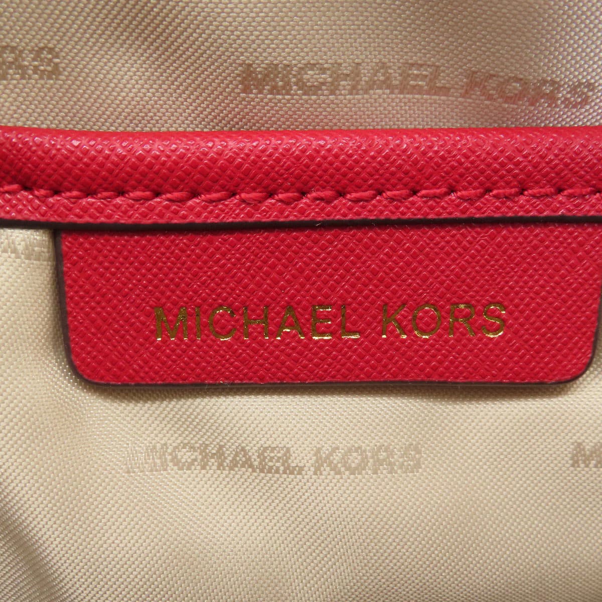 Michael Kors Logo Shoulder Bag Leather Women's [Used] [Michael Kors] 6