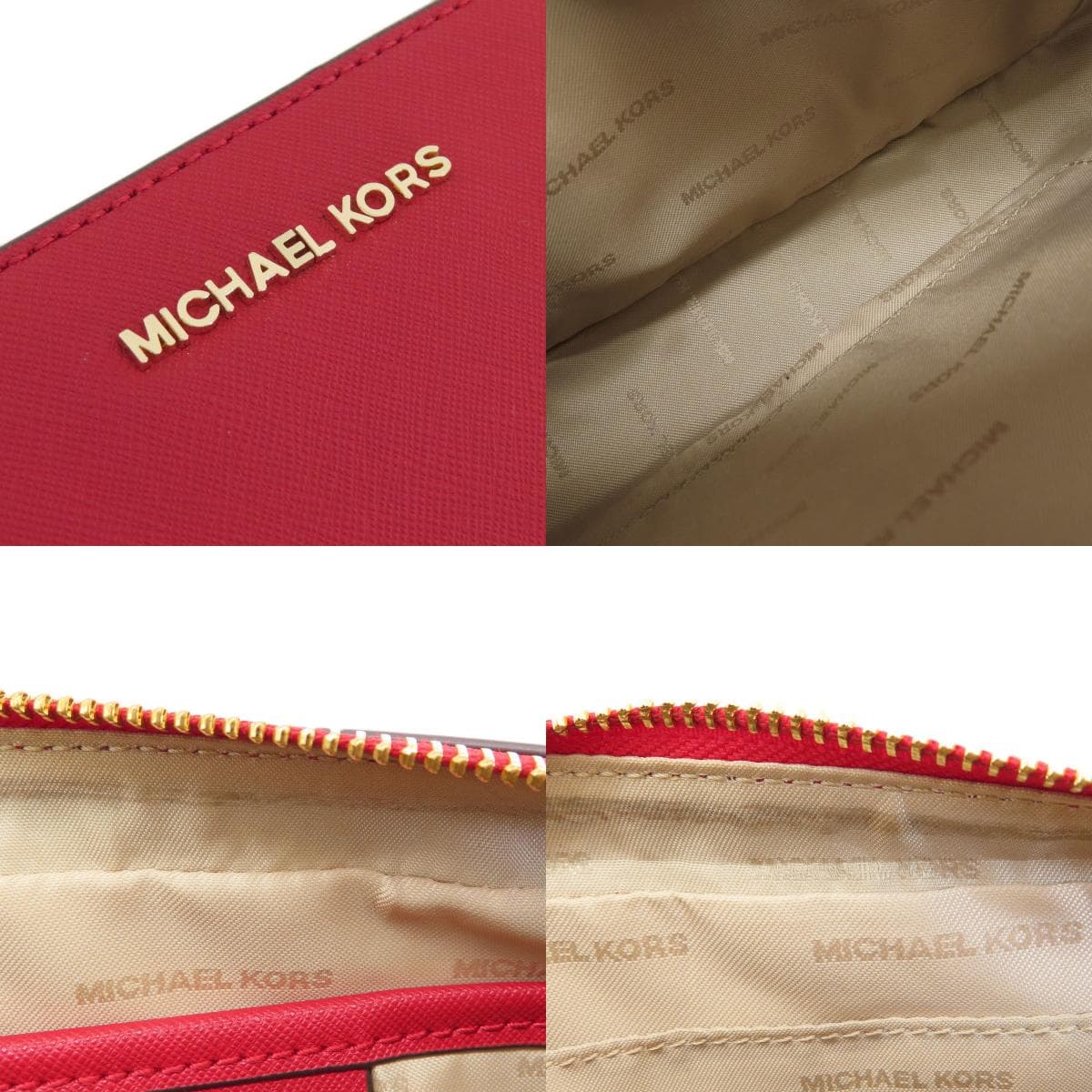 Michael Kors Logo Shoulder Bag Leather Women's [Used] [Michael Kors] 7