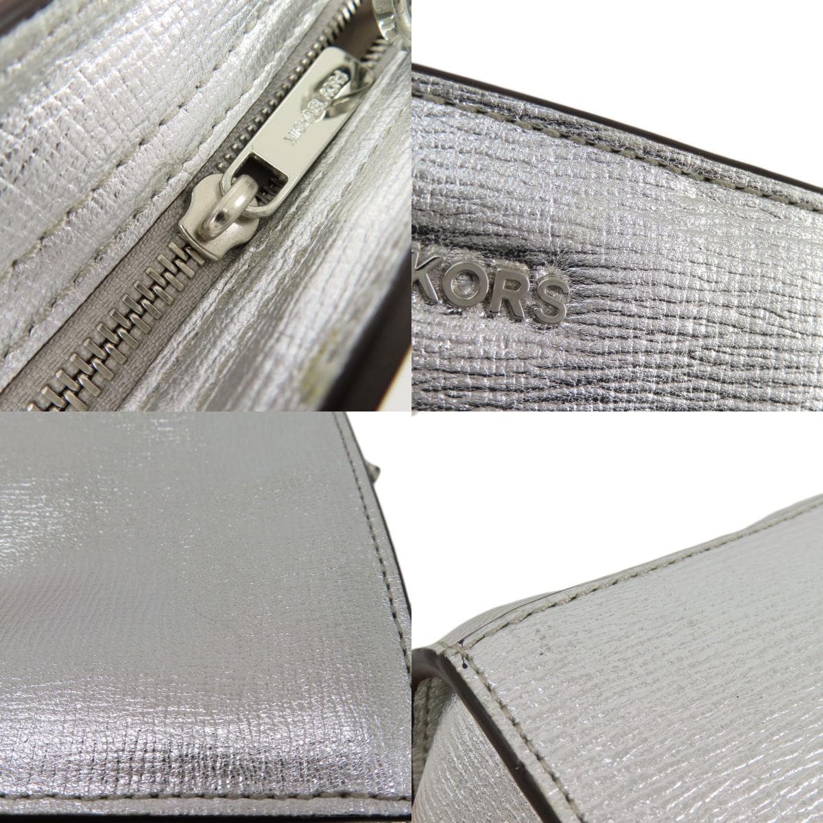 Michael Kors Logo Shoulder Bag Leather Women's [Used] [Michael Kors] 8