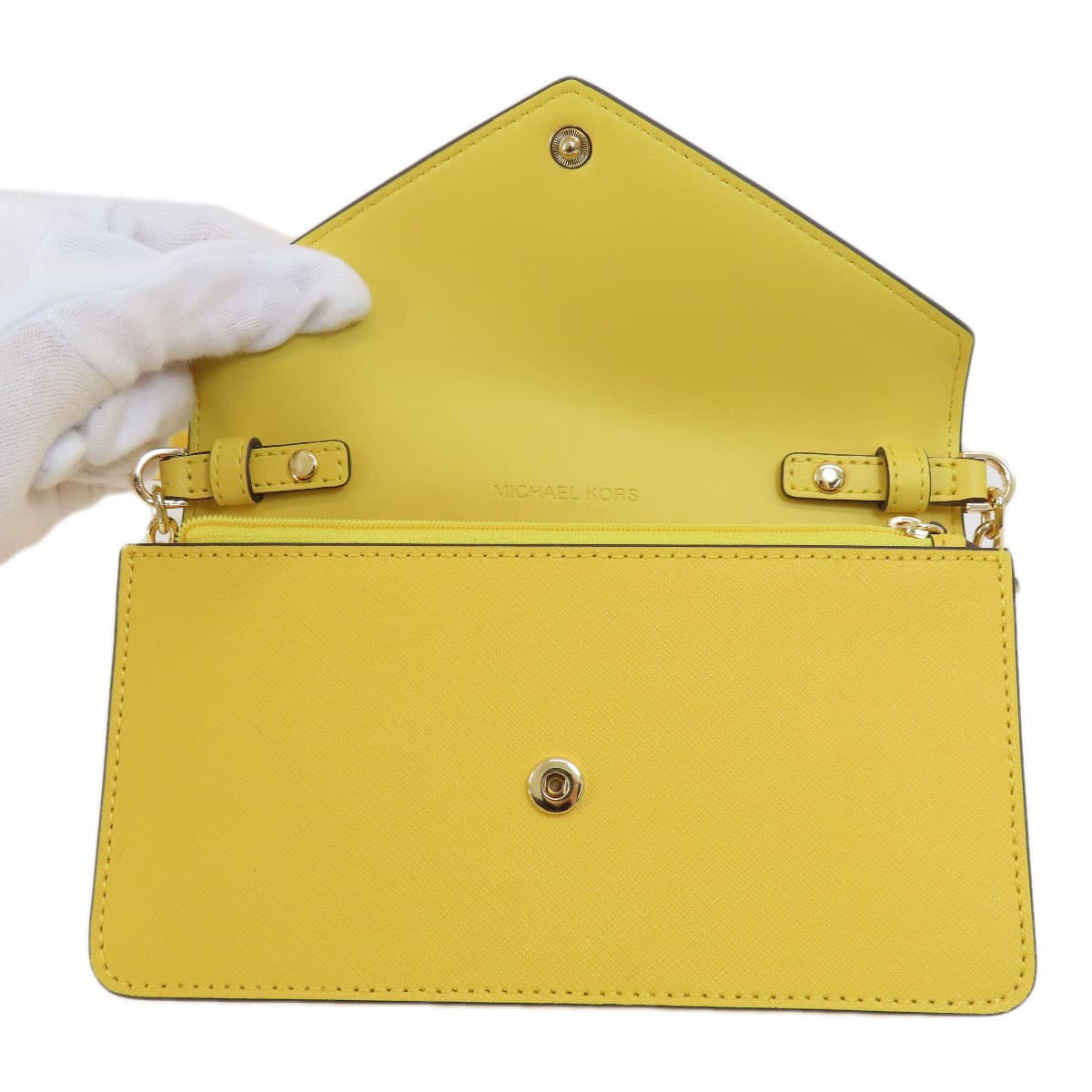 Michael Kors Logo Hardware Chain Shoulder Tote Bag PVC Ladies [Used] [Michael Kors] 5