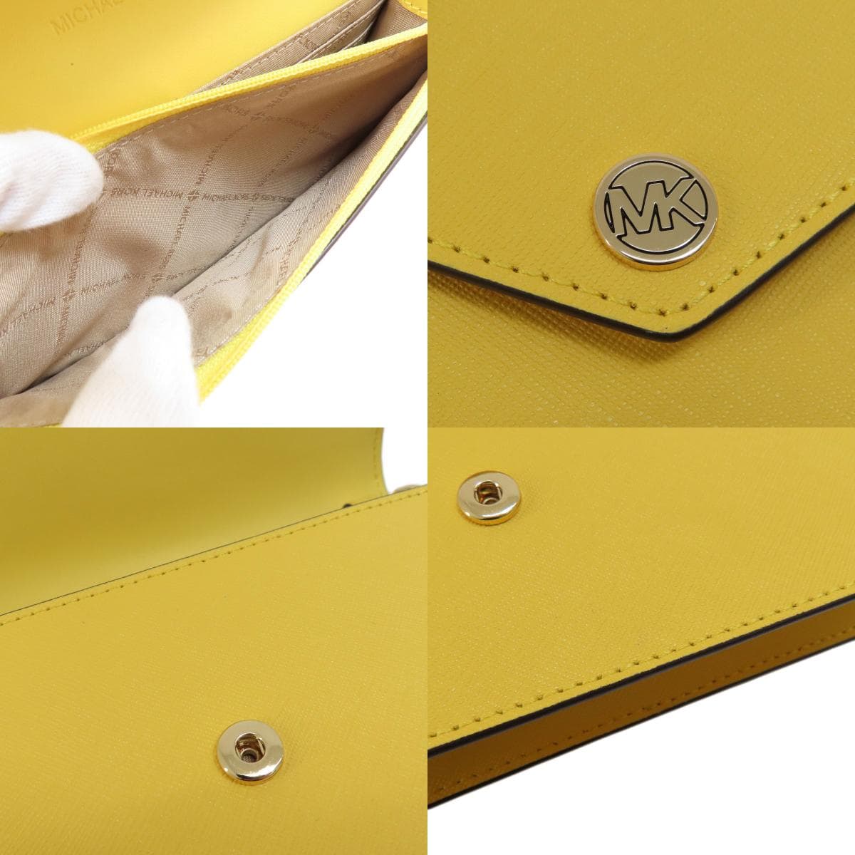 Michael Kors Logo Hardware Chain Shoulder Tote Bag PVC Ladies [Used] [Michael Kors] 8