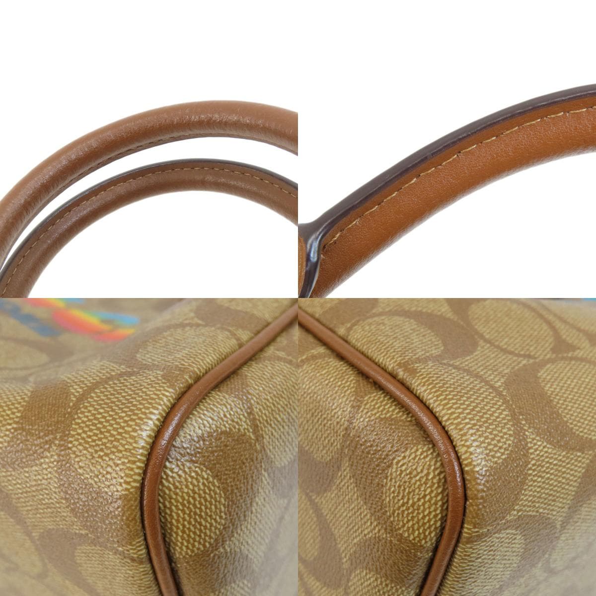 Coach F73119 Signature 2WAY Handbag PVC Ladies [Used] [COACH] F73119 9