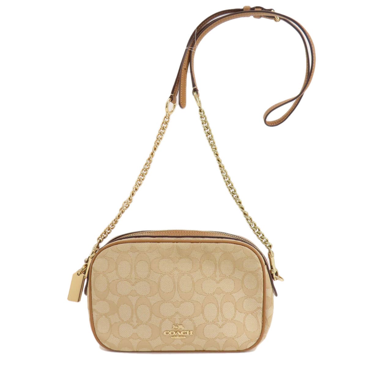 Coach F28959 Signature Shoulder Bag Canvas Ladies [Used] [COACH] F28959