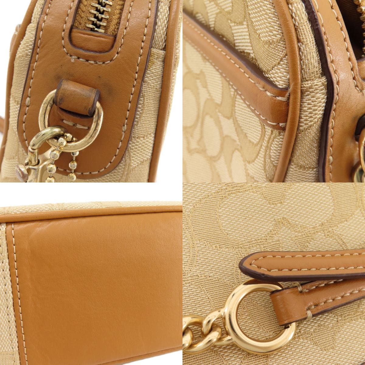 Coach F28959 Signature Shoulder Bag Canvas Ladies [Used] [COACH] F28959 9