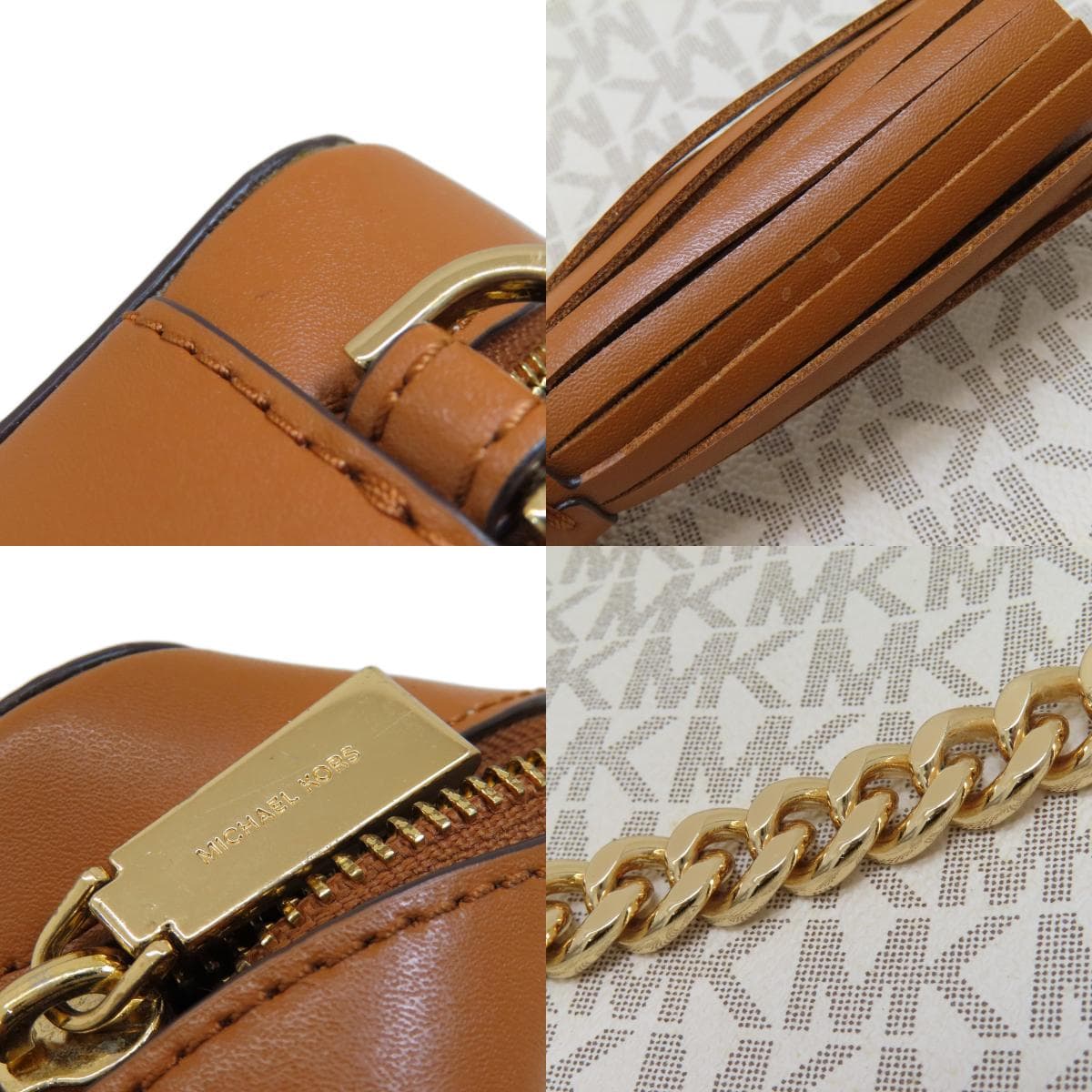 Michael Kors MK Signature Shoulder Bag PVC for Women [Used] [Michael Kors] 8