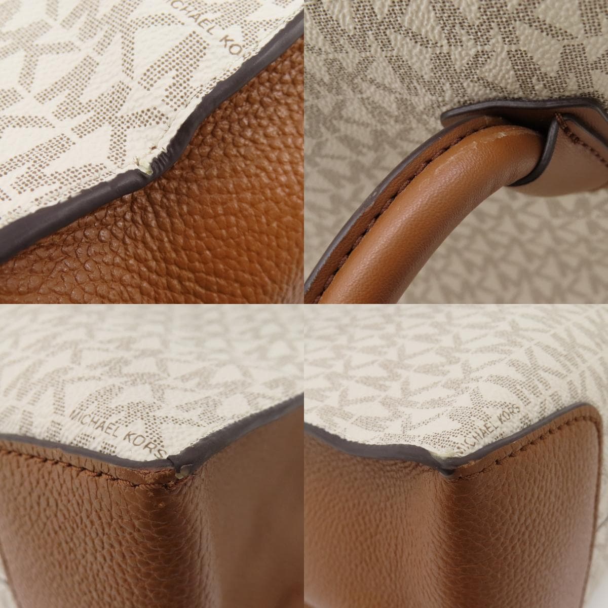 Michael Kors MK Signature Tote Bag PVC for Women [Used] [Michael Kors] 9