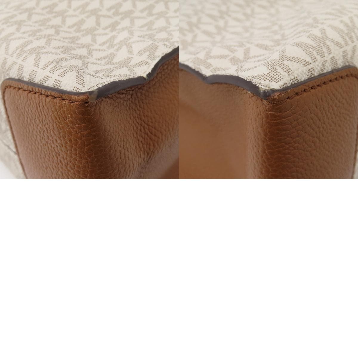 Michael Kors MK Signature Tote Bag PVC for Women [Used] [Michael Kors] 10