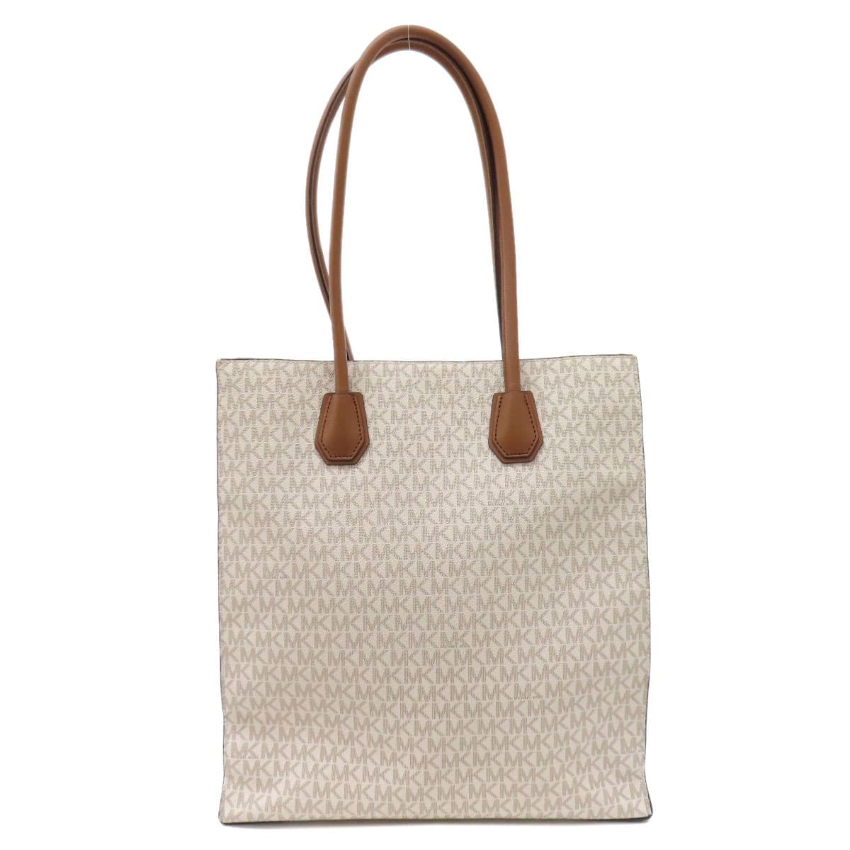 Michael Kors MK Signature Tote Bag PVC for Women [Used] [Michael Kors] 2