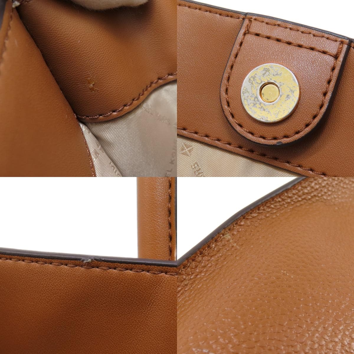 Michael Kors MK Signature Tote Bag PVC for Women [Used] [Michael Kors] 8