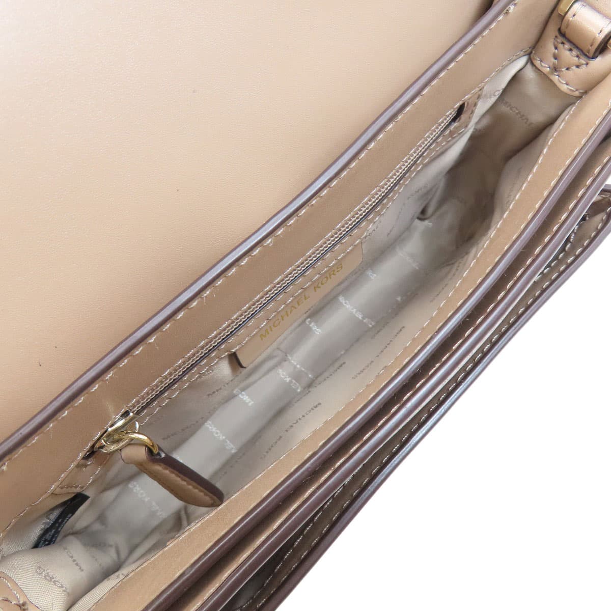 Michael Kors Logo Shoulder Bag Leather Women's [Used] [Michael Kors] 5