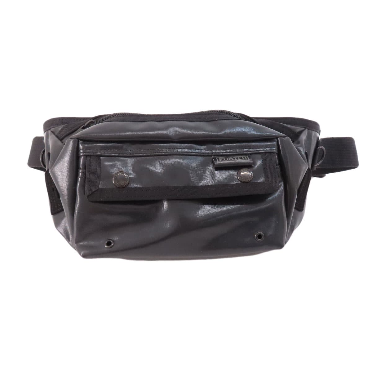 Porter logo body bag PVC for women [Used] [PORTER]