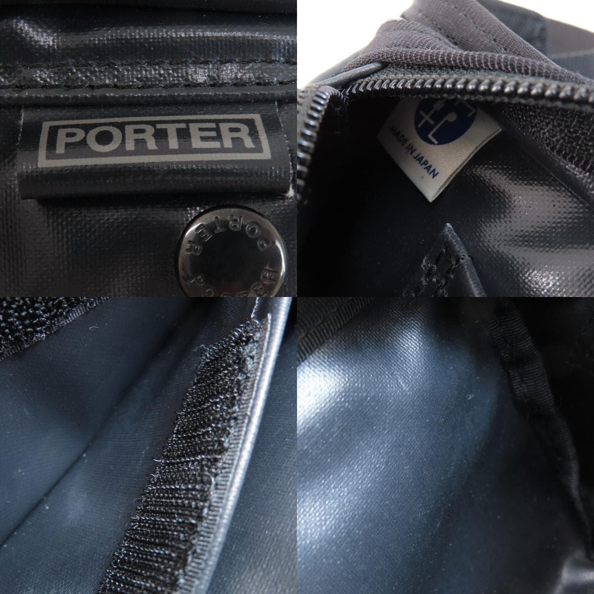 Porter logo body bag PVC for women [Used] [PORTER] 7