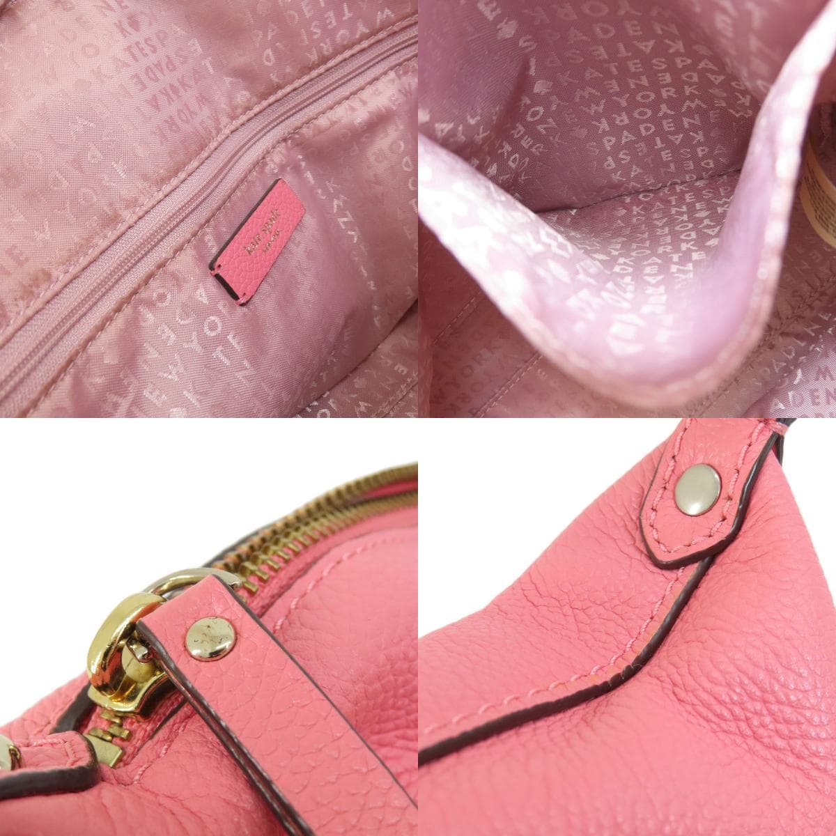 Kate Spade Logo 2WAY Handbag Leather Ladies [Used] [kate spade] 8