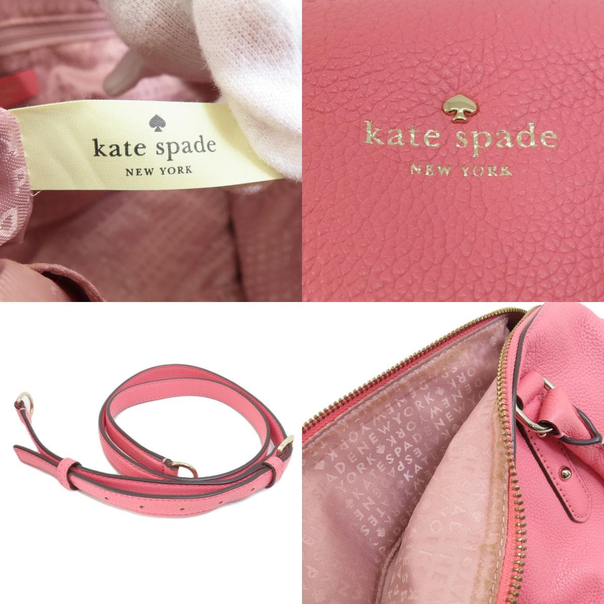 Kate Spade Logo 2WAY Handbag Leather Ladies [Used] [kate spade] 7