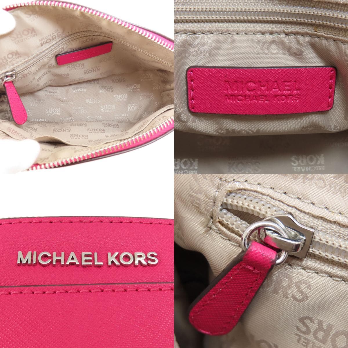 Michael Kors Logo Shoulder Bag PVC Ladies [Used] [Michael Kors] 5