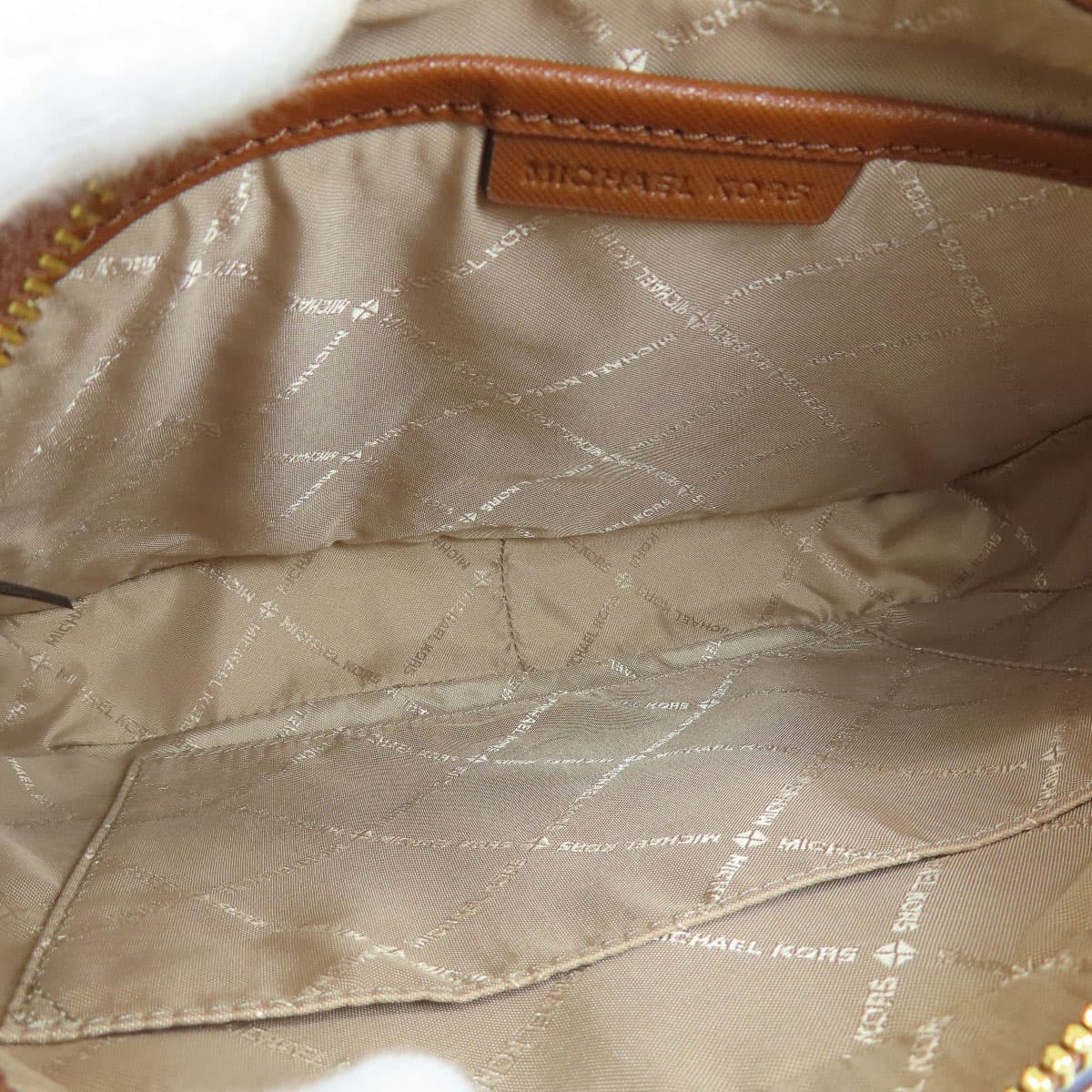 Michael Kors Logo Shoulder Bag PVC Ladies [Used] [Michael Kors] 5