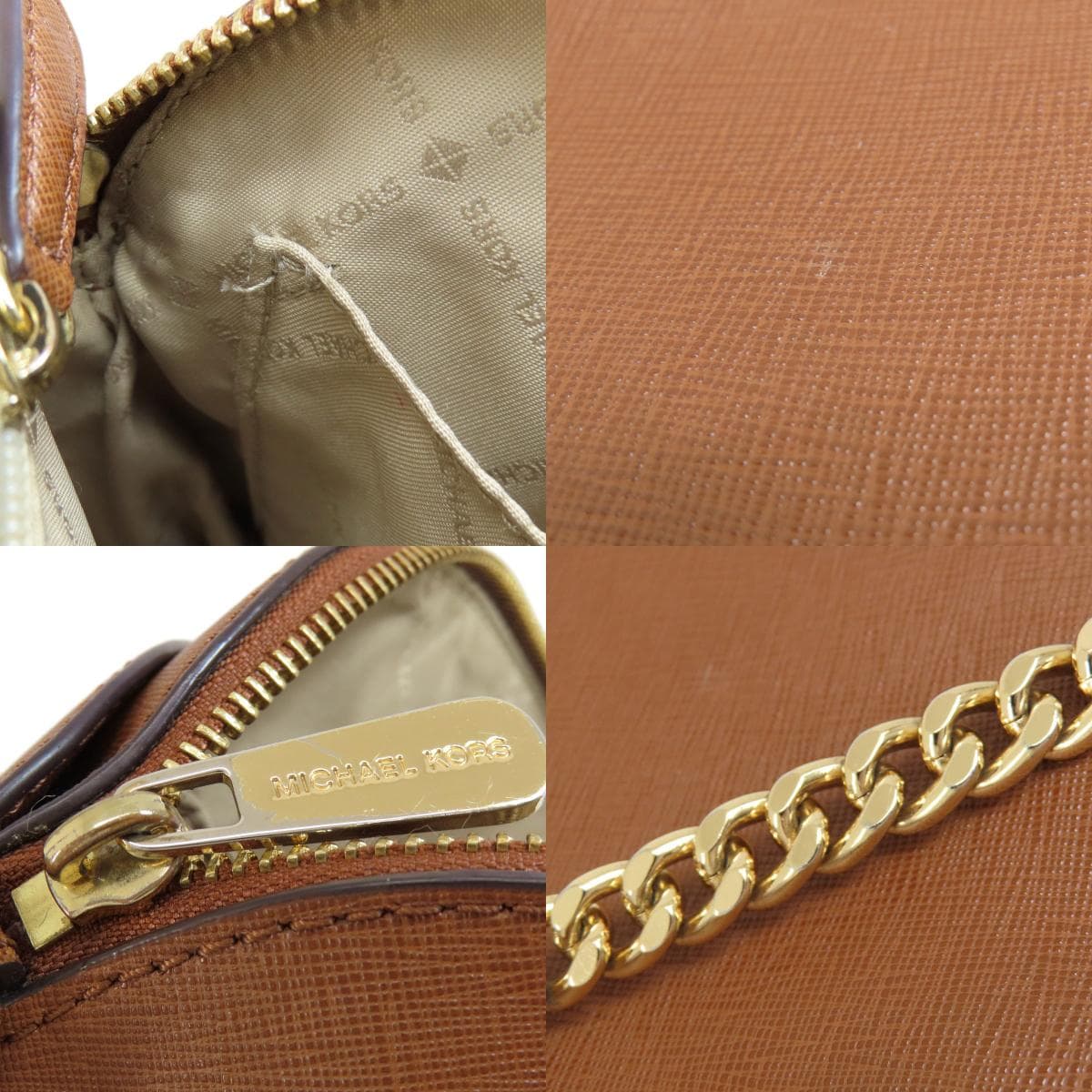 Michael Kors Logo Long Shoulder Shoulder Bag PVC Ladies [Used] [Michael Kors] 8