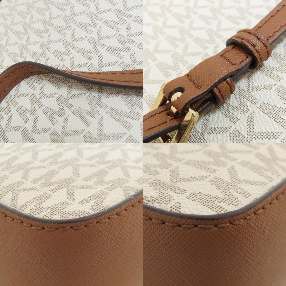 Michael Kors MK Signature Shoulder Bag PVC Women's [Used] [Michael Kors] 9