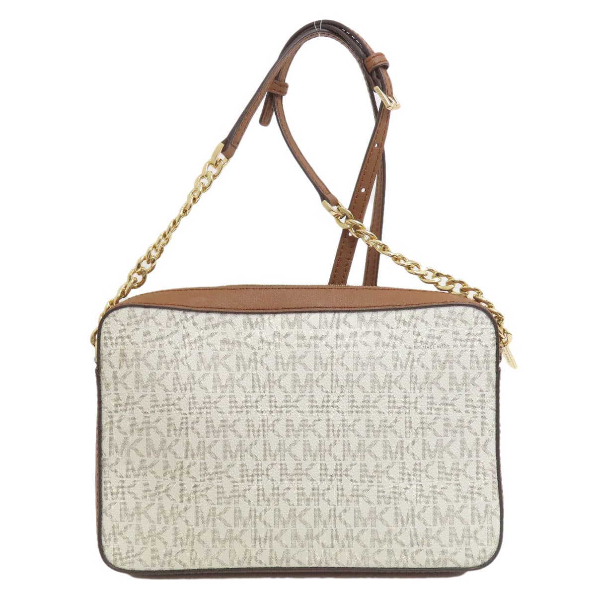 Michael Kors MK Signature Shoulder Bag PVC Women's [Used] [Michael Kors] 2