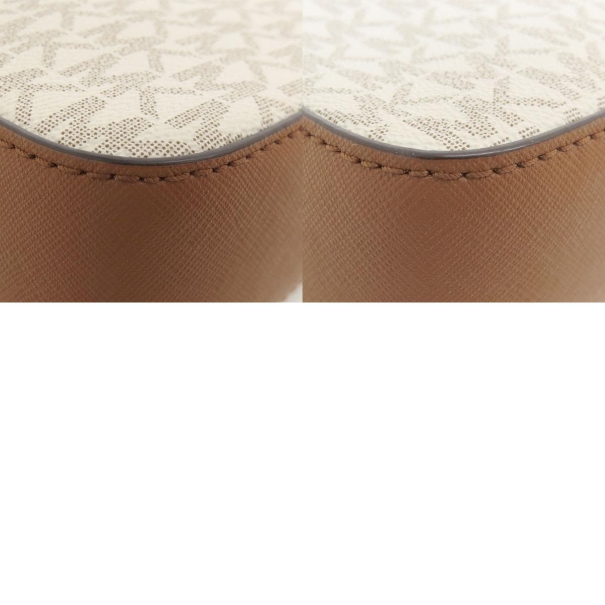 Michael Kors MK Signature Shoulder Bag PVC Women's [Used] [Michael Kors] 10