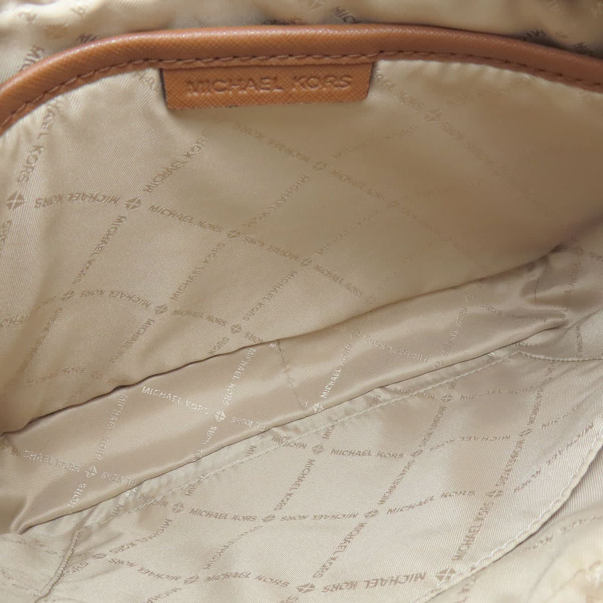 Michael Kors MK Signature Shoulder Bag PVC Women's [Used] [Michael Kors] 5