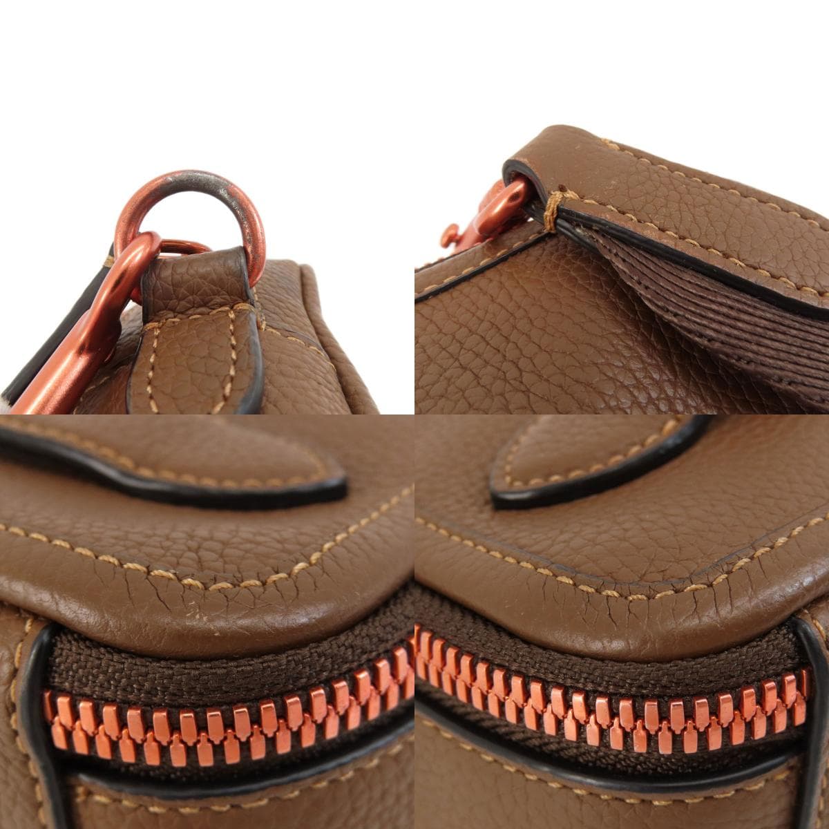 Coach C6293 Logo Shoulder Bag Leather Ladies [Used] [COACH] C6293 9