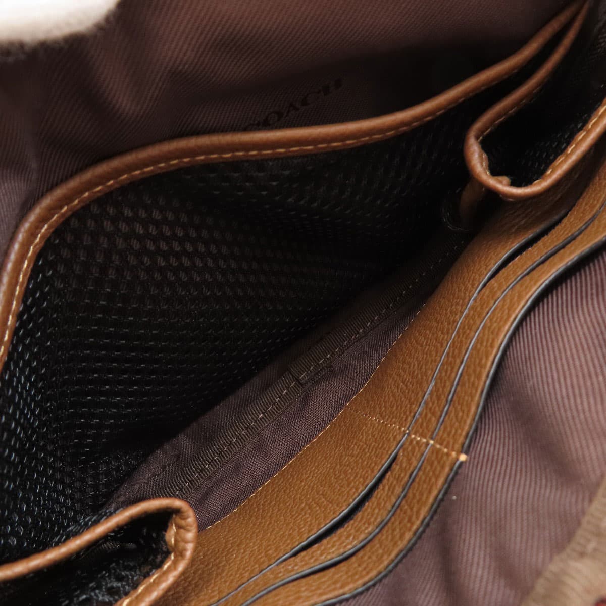 Coach C6293 Logo Shoulder Bag Leather Ladies [Used] [COACH] C6293 6