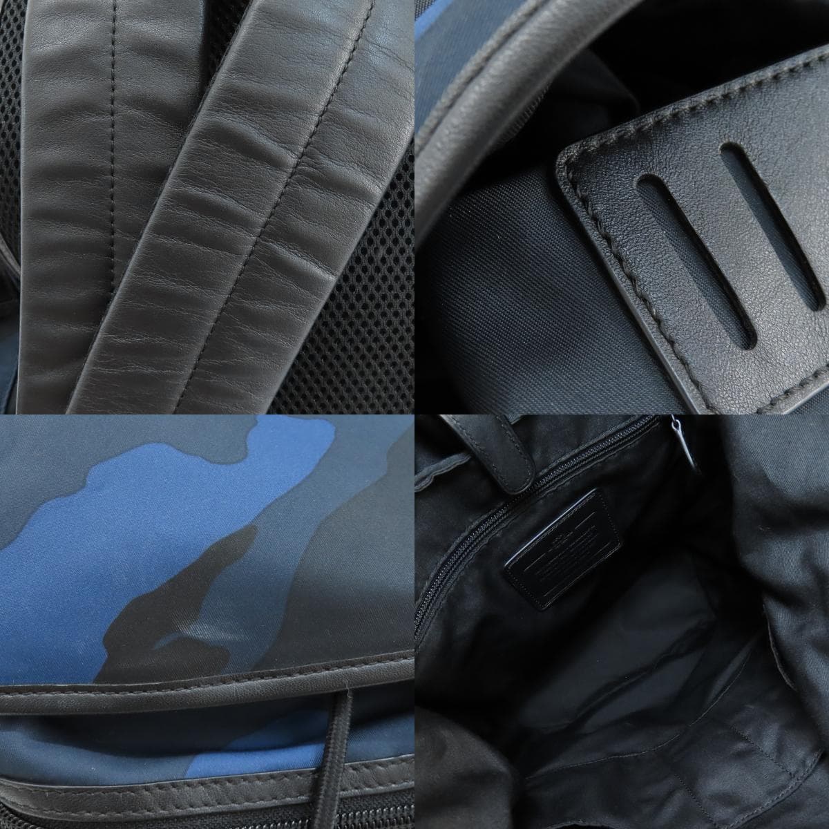 Coach F54783 Camouflage Pattern Backpack/Daypack Nylon Material for Women [Used] [COACH] F54783 9