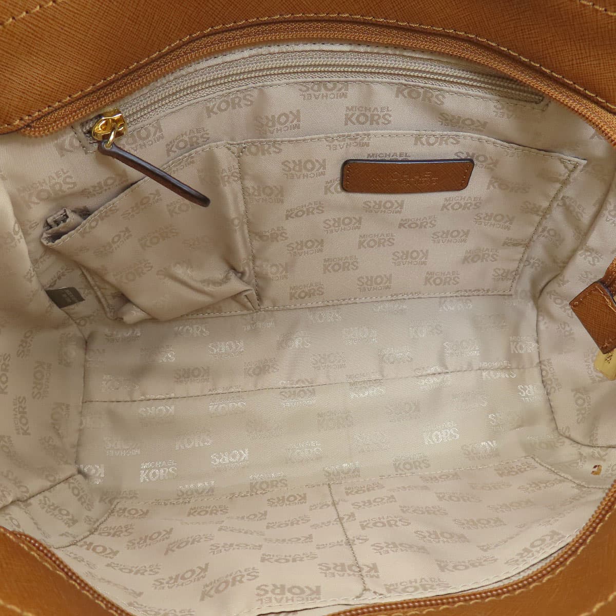 Michael Michael Kors Logo Tote Bag PVC for Women [Used] [MICHAEL MICHAEL KORS] 5