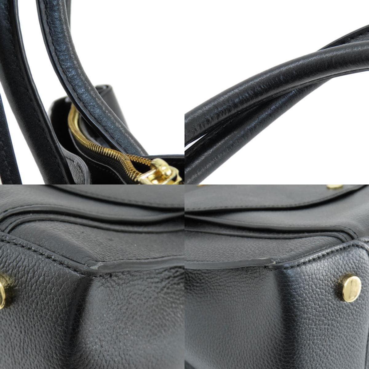 Michael Kors Logo Tote Bag Leather Women's [Used] [Michael Kors] 9