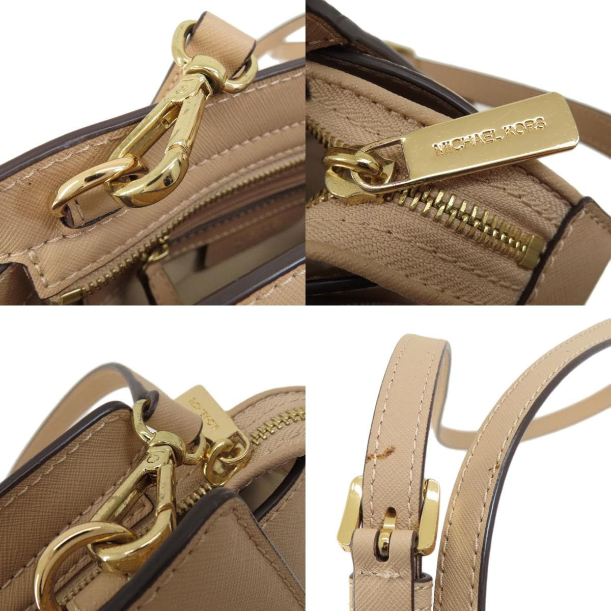 Michael Kors Logo Shoulder Bag PVC for Women [Used] [Michael Kors] 9