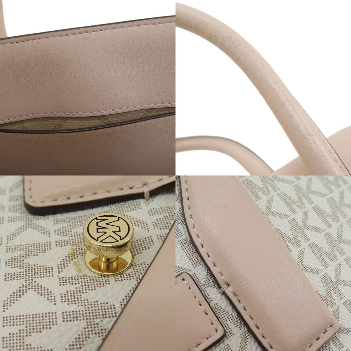 Michael Kors Carmen 2WAY Handbag PVC Ladies [Used] [Michael Kors] 8