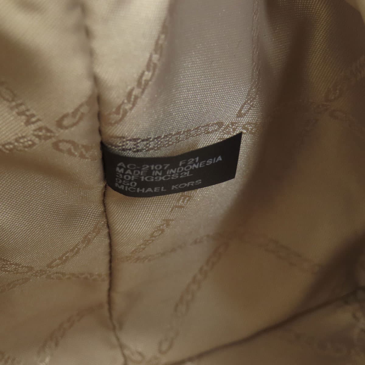 Michael Kors Cleo Handbag PVC Ladies [Used] [Michael Kors] 7