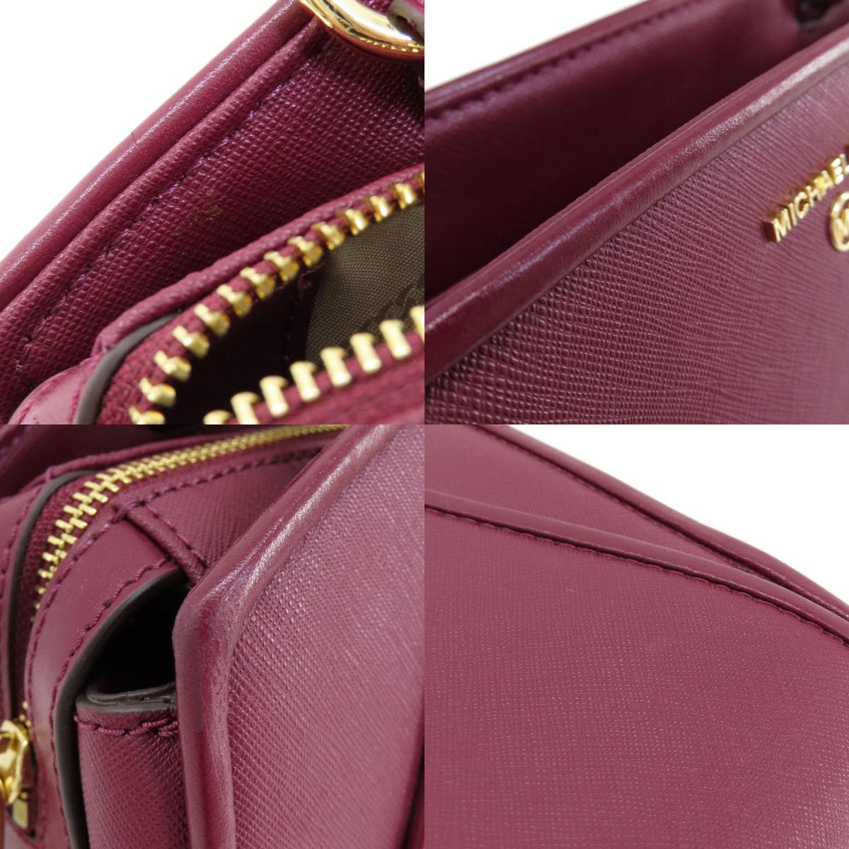 Michael Kors Cleo Handbag PVC Ladies [Used] [Michael Kors] 8