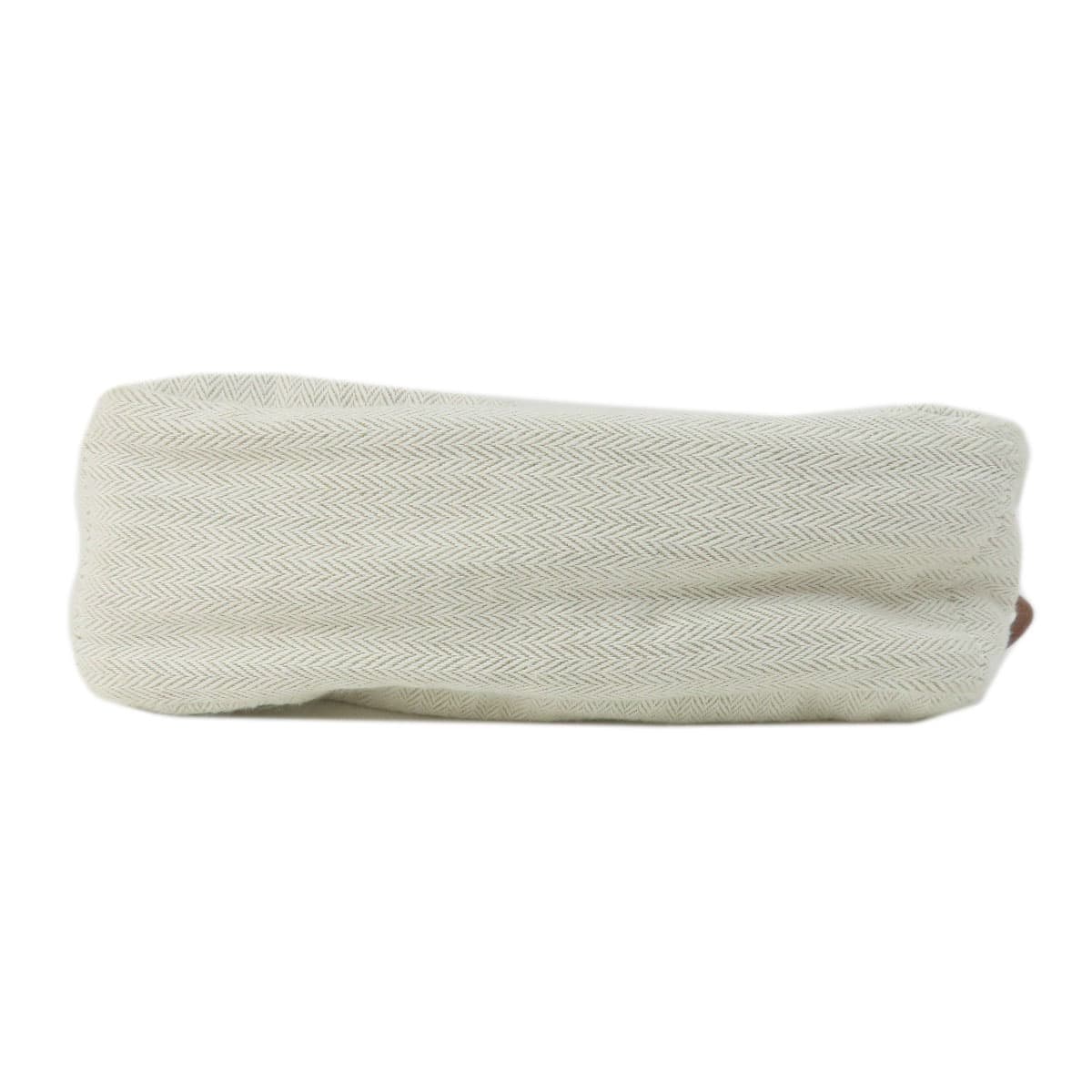 Hermes Foolbi 20 Cosmetic Pouch Toile Chevron Ladies [Used] [HERMES] 4