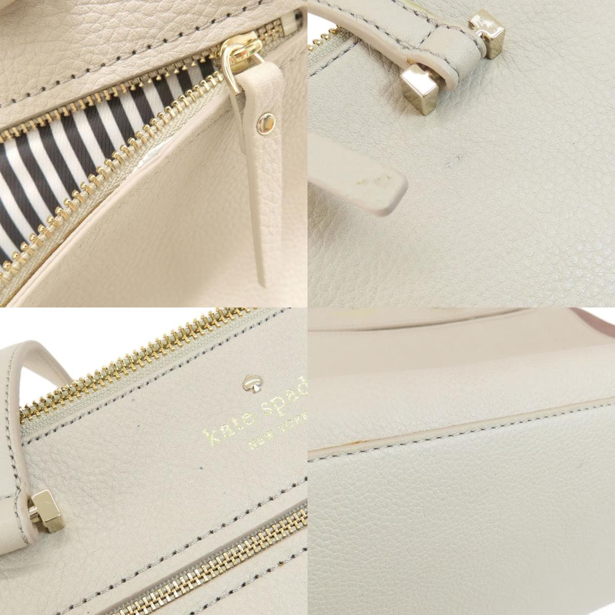 Kate Spade Logo Tote Bag Leather/Suede for Women [Used] [Kate Spade] 8