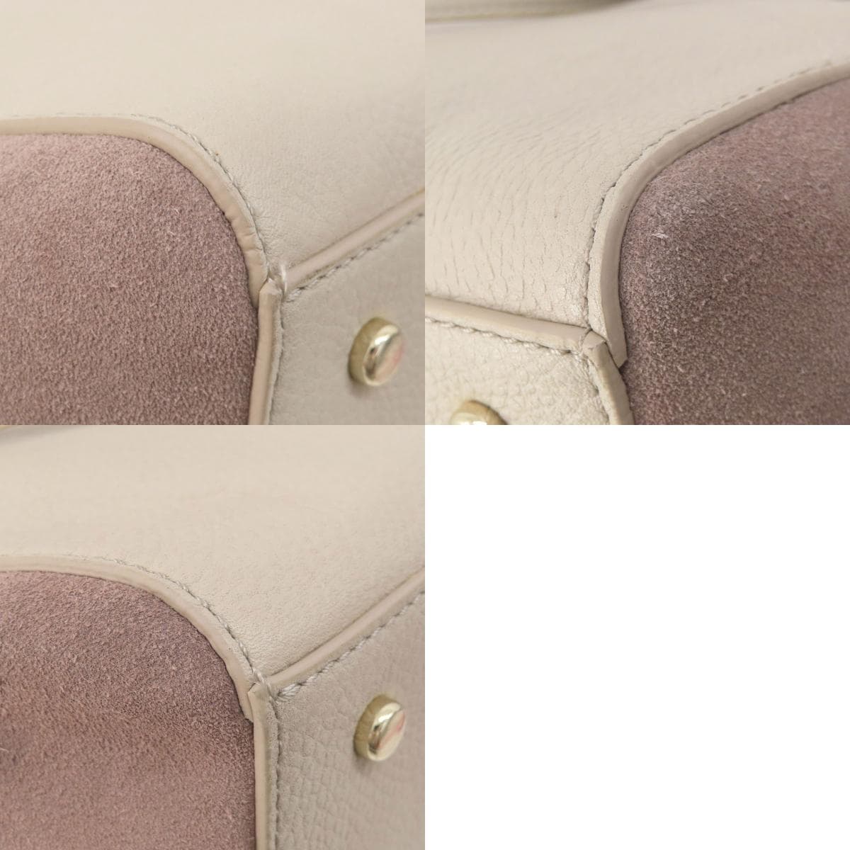 Kate Spade Logo Tote Bag Leather/Suede for Women [Used] [Kate Spade] 10