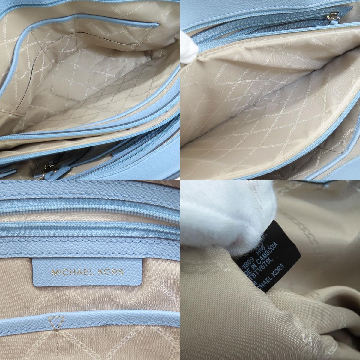 Michael Kors Logo Tote Bag Leather Women's [Used] [Michael Kors] 5